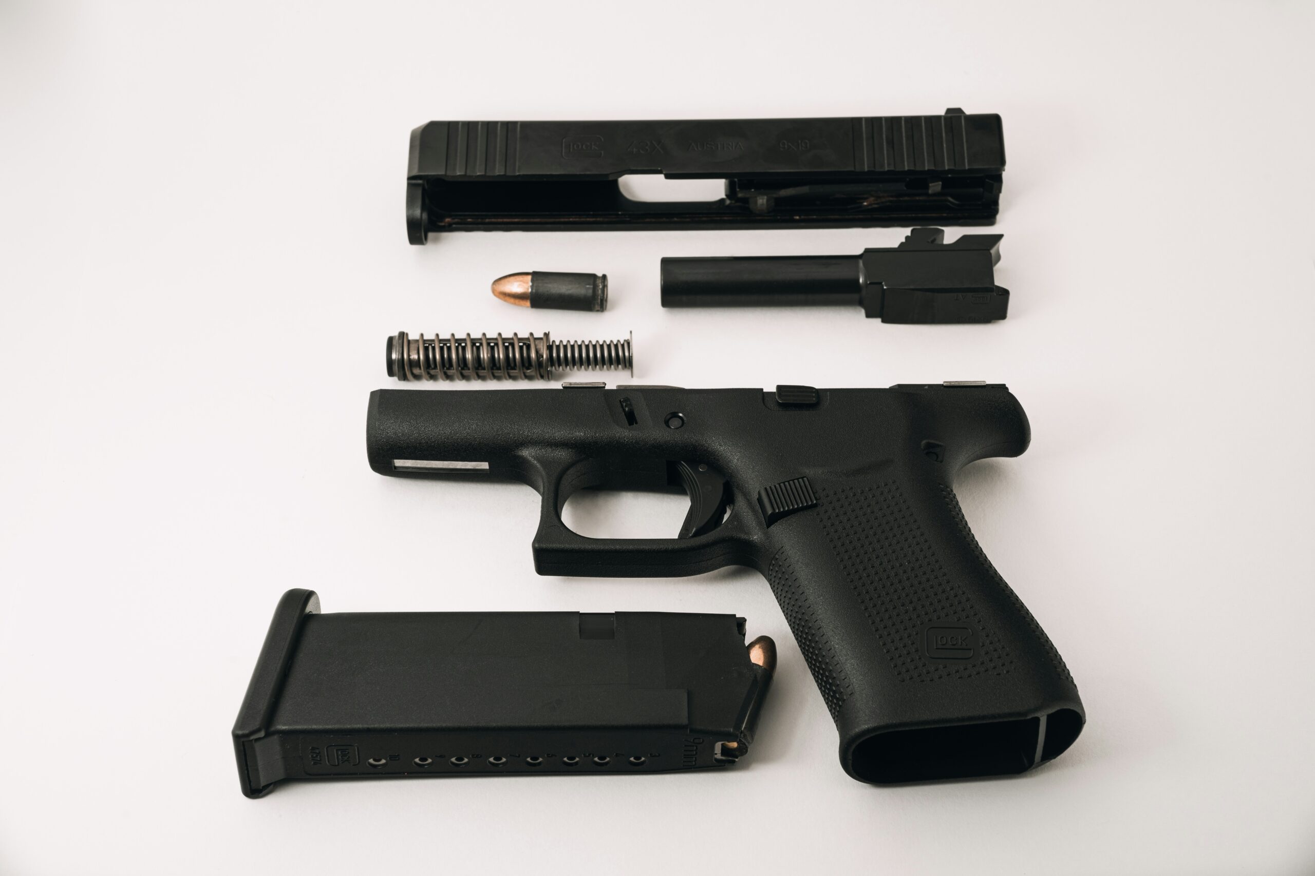 Disassembled Glock